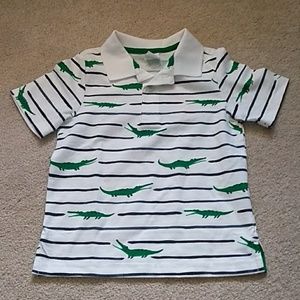 NWT Gymboree Boys 3T alligator shirt